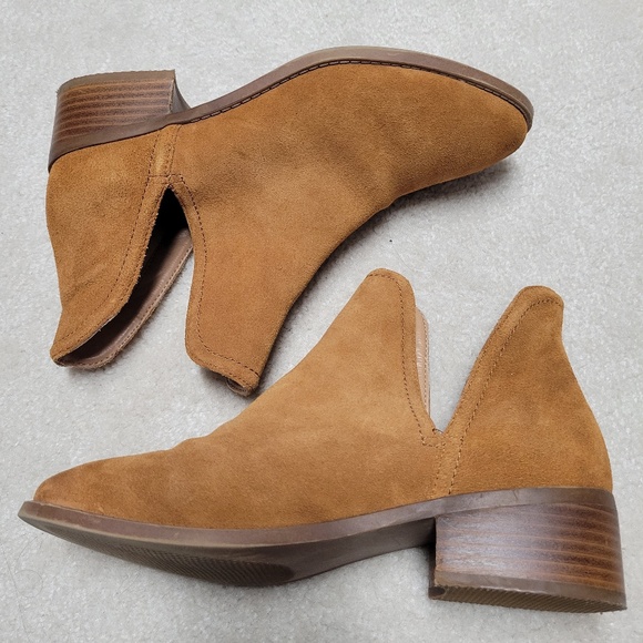 PRE-OWNED STEVE MADDEN SHARINI CUT-OUT BOOTIES - Picture 2 of 7